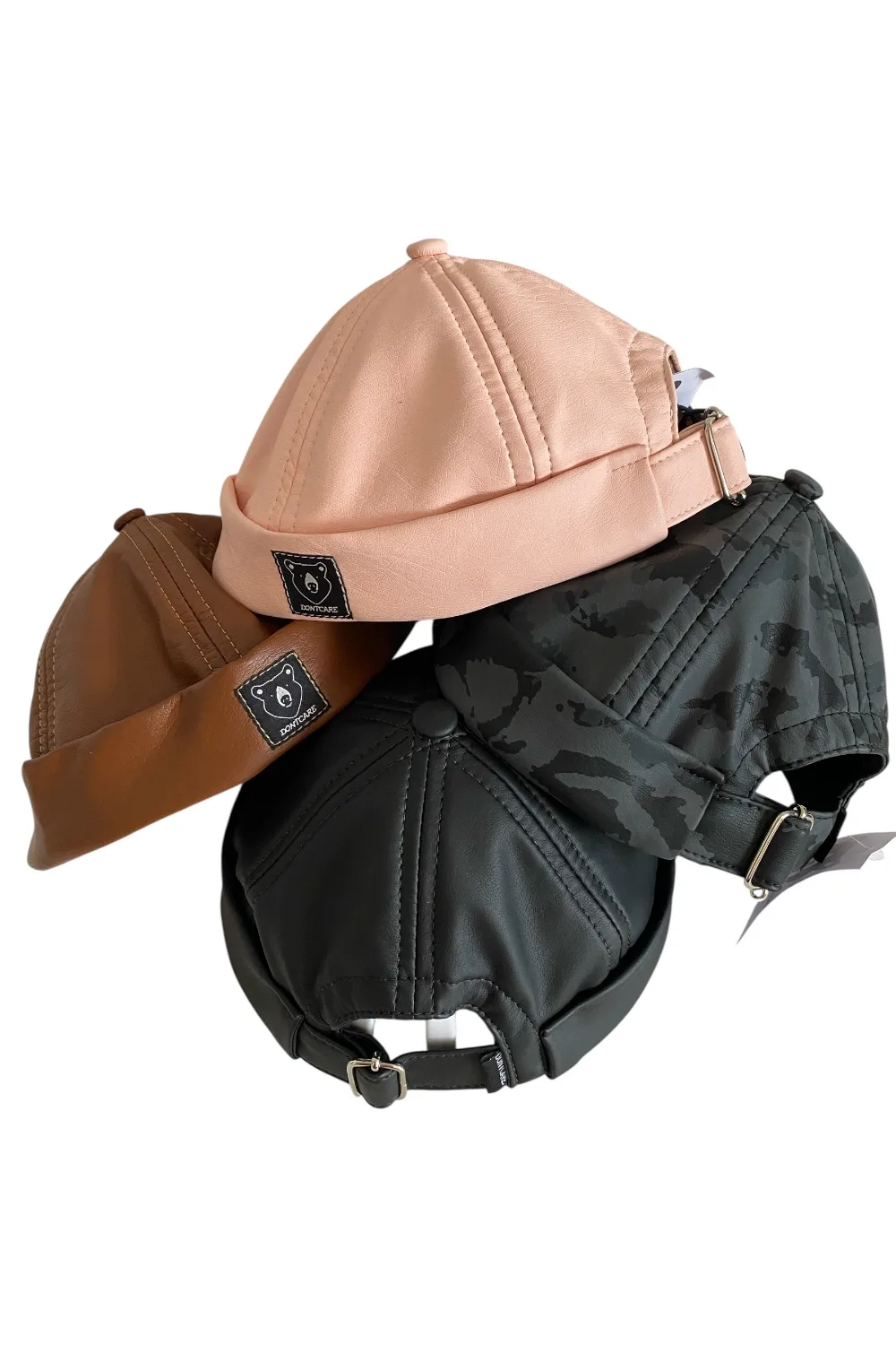Miki Hat - Faux Leather