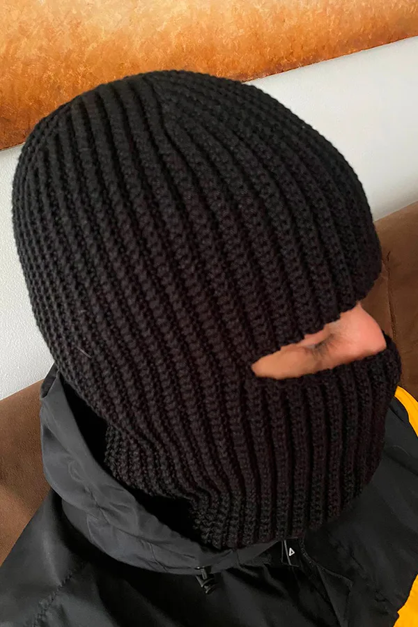 Hand-Knitted Balaclava